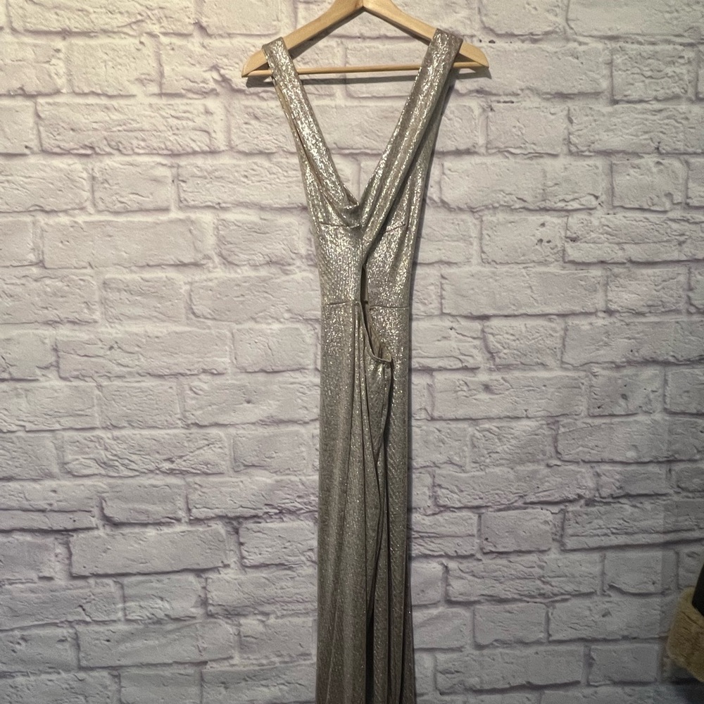 Silver Sequin Jumpsuit - image 2